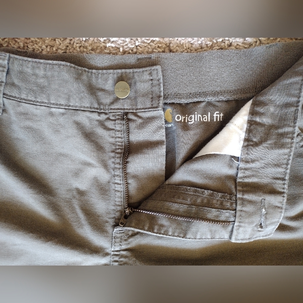 Carhartt Original Fit Smithville Roll Tab Shorts - Picture 7 of 11